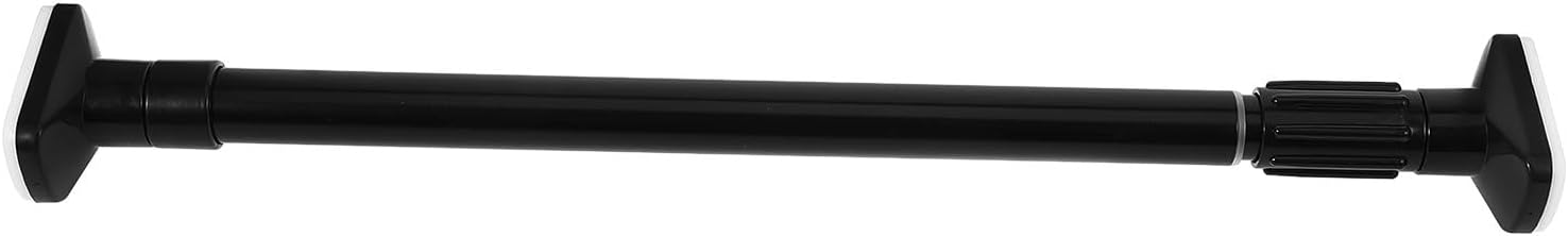 PRETYZOOM Extendable Shower Curtain Rod and Adjustable Stainless Steel Clothes Drying Rod 50-80cm Retractable Closet Rail Bar for Bathroom and Wardrobe Use