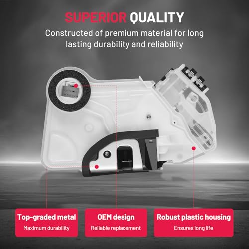 Image of SYERAL Front Right Passenger Side Door Latch Lock Actuator Compatible with Lexus IS250 IS350, Compatible withToyota Camry Corolla Highlander Mirai Prius V RAV4, Sienna Replaces 6903002380, DLT117