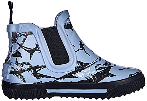 Joules Boys Rain Boot, Blue Sharks, 9 Little Kid Us #TOP5