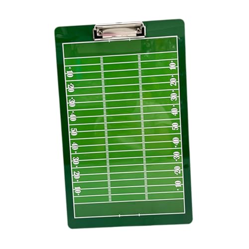 QSTDGVPW Rugby Tactic Clipboard Digital Strategy Marker Board Erasable Board for Coach Sports Ball Competition Football Accessory