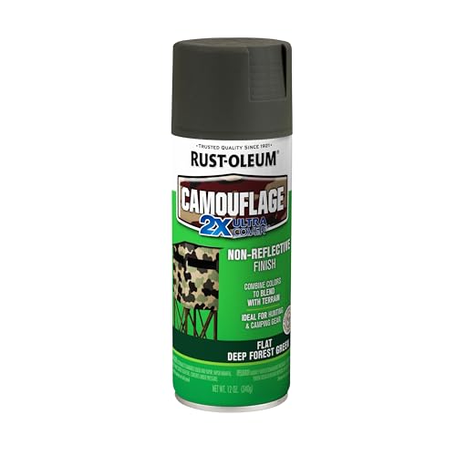 Rust-Oleum Camouflage 2X Ultra Cover Deep Forest Green Spray Paint
