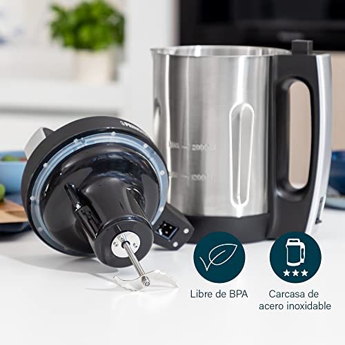 Robot Da Cucina Con Lama In Acciaio Inox 2L 1000W - 10