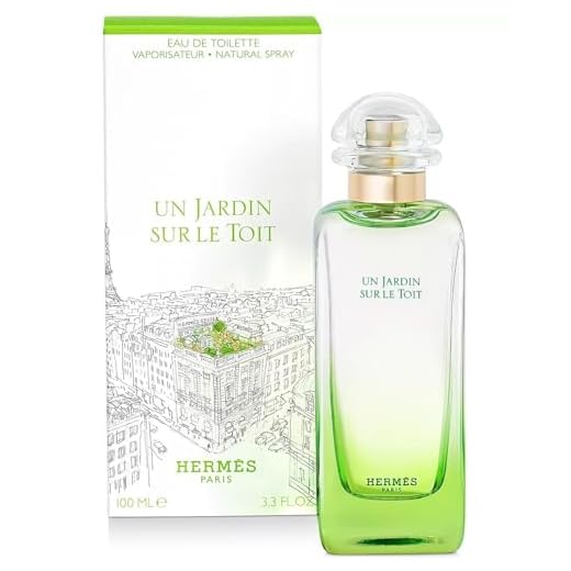 Hermes Hermès Un Jardin Sur Le Toit for Unisex Eau de Toilette Spray, 3.3 Ounce