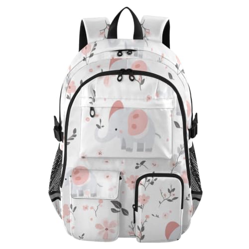 Mochilas para portátiles de 44.5 cm con protección acolchada de elefantes
