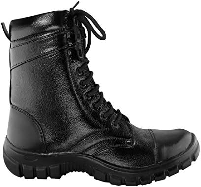 Blinder Black Long Boots for Men