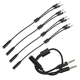 Double connexion fluide : connectez facilement microphone et casque à votre ordinateur grâce à ce répartiteur audio pour une entrée et une sortie audio claires lors sessions de jeu, réunions ou diffusions en direct