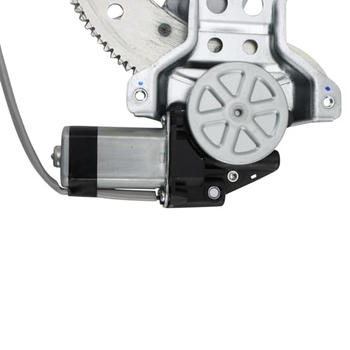 Image of TRQ Front Right Power Window Regulator & Motor Assembly Passenger Side Compatible with 2004-2006 Scion xB SC1351100