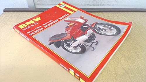 BMW K100 & 75 Owners Workshop Manual, 1983 to 1987 (987cc; 740 cc) Paperback – January 1, 1988