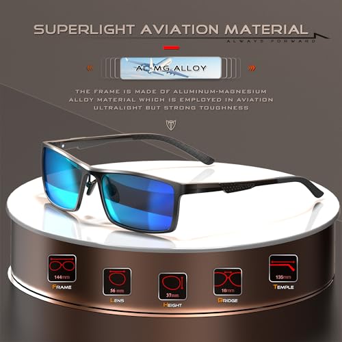 ATTCL Men's Casual Polarized Sunglasses for Men Sports Driving Sun Glasses UV Protection Al-Mg Frame3
