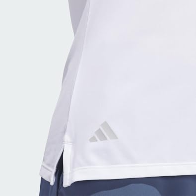 adidas Golf Ultimate365 Solid Sleeveless Golf Polo Shirt