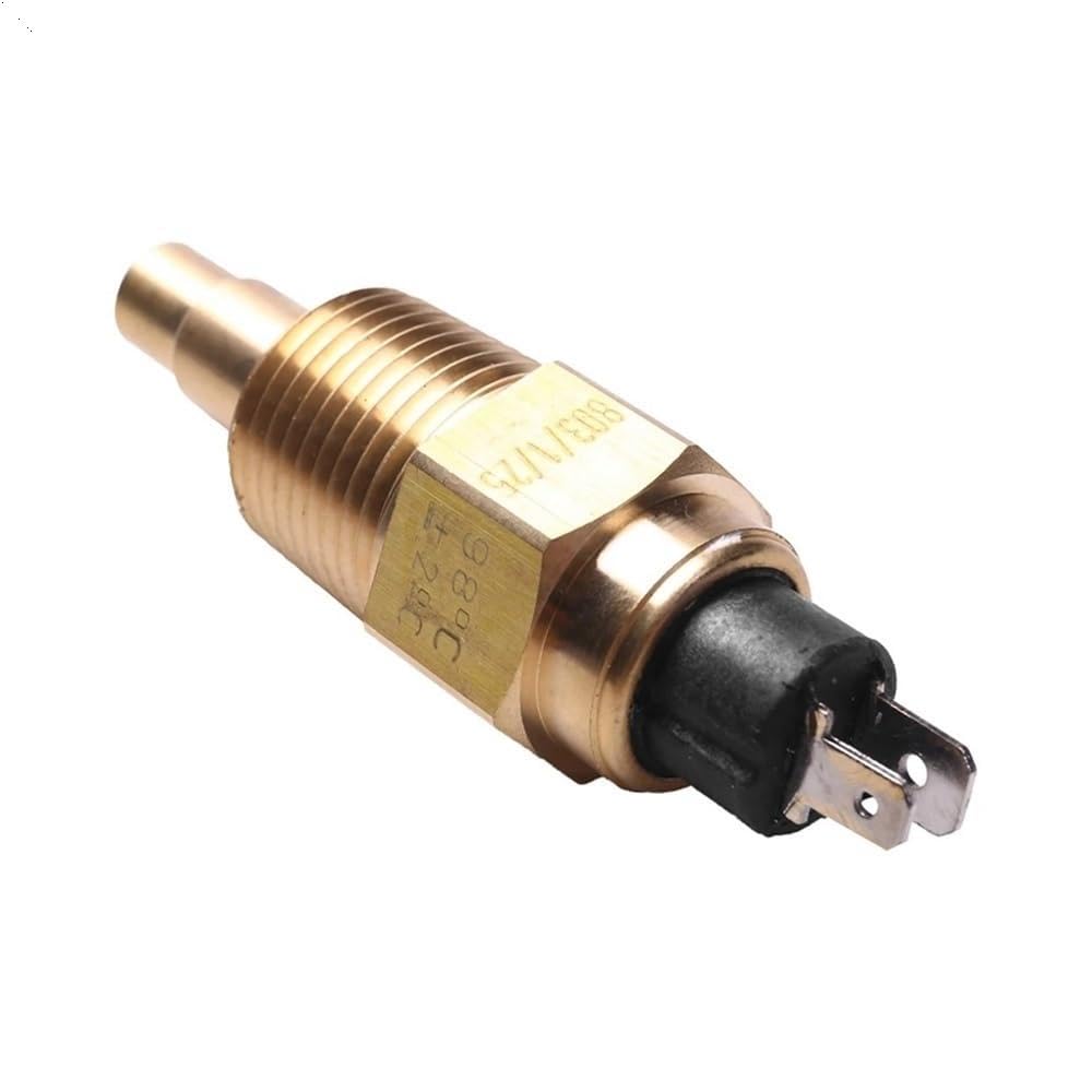 auto Parts 1 Pcs 1/2 Npt 21Mm Thread Temperature Sensor & Pcs Electromagnetic Water Temperature Gauge
