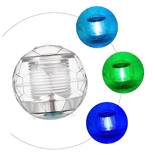 SECFOU 1Pc Luzes Solares Flutuantes LED Para Piscina LED Decoração LED Nightlight Flutuante Luzes So