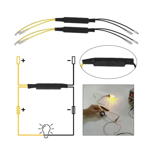 Décodeur clignotant LED 12V 21W contre erreur tableau de bord moto - 5