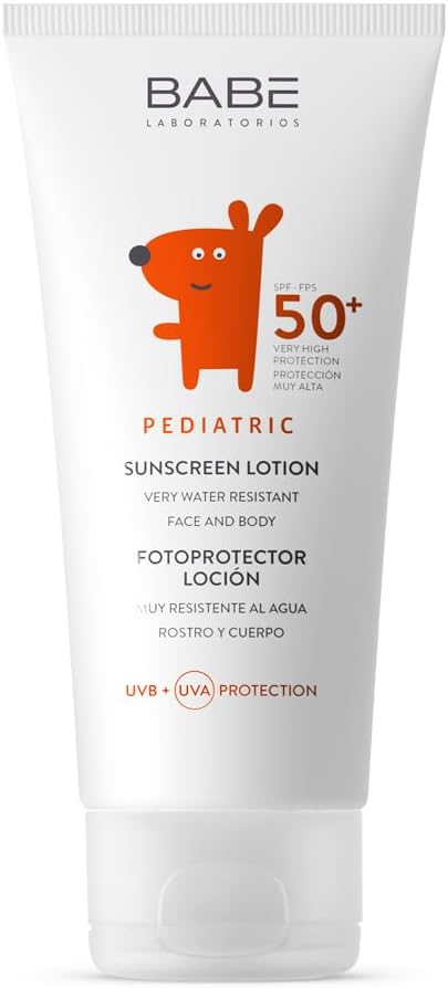 100 ml Pediatric Sun Screen Lotion SPF 50 Plus by Bab Laboratorios