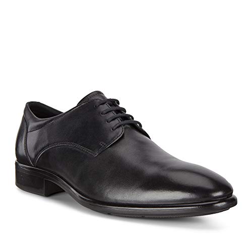 ECCO Men's CITYTRAY Plain Toe Tie Oxford, BLACK, 5 US medium2