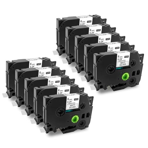 Sluxjet �݊� �s�[�^�b�` �e�[�v 6mm�� ������E��n������ TZe-M911 Tz-M911 �e�v�� �u���U�[�H�� �s�[�^�b�`�L���[�u P-touch �ėp �e�[�v�J�[�g���b�W ����8m P�^�b�` �@��Ή� PT-P710BT PT-2500