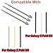 3 Pack Z Fold 6/5/4/3 S Pen Metal Nibs for Samsung Z Fold 6/5/4/3 Replacement Pen Tips,Replacement Nibs for Samsung Z Fold 6/5/4/3 Stylus Pen Tips with Removal Tweezers