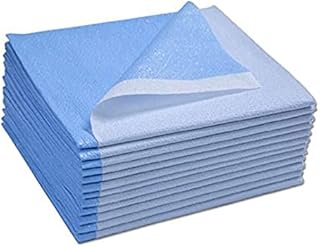 TIDI Avalon Papers Single-Use Medical Equipment Drape, Blue, 40