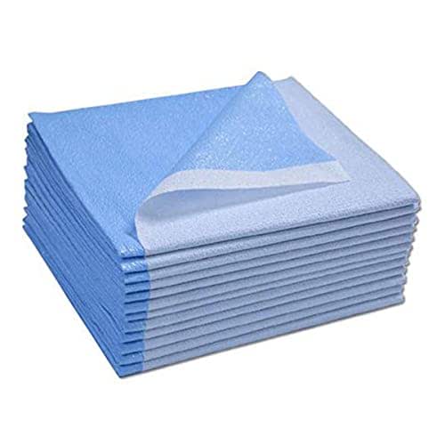 TIDI 357 Avalon Single-Use Medical Equipment Drape, Blue, 40" W
