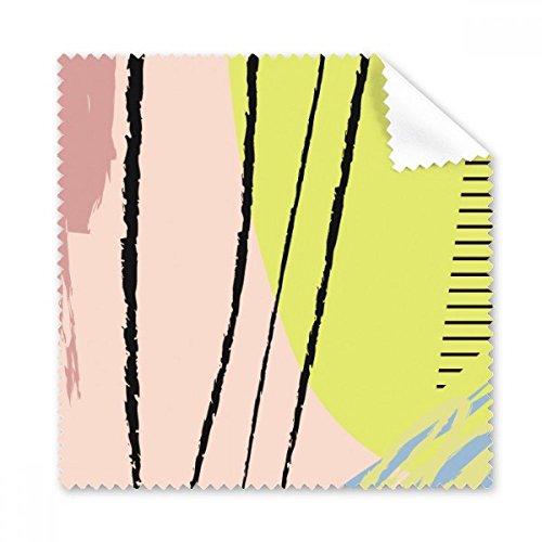 Chiffon de nettoyage écran et lunettes microfibre douce art abstrait plantes 5pcs