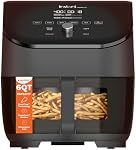 Instant Vortex Plus 6-Quart Air Fryer Oven, From the Makers of Instant Pot with ClearCook Cooking Window, Digital Touchscreen, App with over 100 Recipes, Single Basket, Black