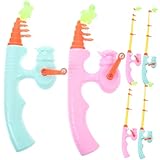 FOYTOKI 6個 用釣り竿 ハンズオン学習ゲーム 手と目の協調力促進 幼稚園向け遊具 家や教室での知育