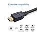 CableCreation Mini USB to USB C Cable 6.6FT USB Type C to Mini USB Cable USB Mini B Charging Cable for Hero 3+ PS3 Controller MP3 Player, Digital Camera Other USB Mini B Devices 2M Black
