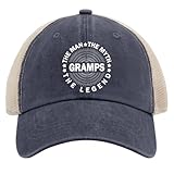 Rogany Gramps The Man The Myth The Legend Golf Hat Golf Caps for Her