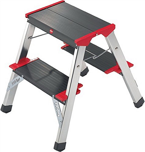 Preisvergleich Produktbild Klapptritt 2Stufen Alu Tragf.225kg klappbar