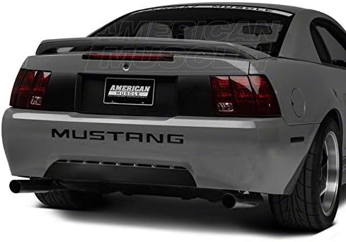 Raxiom Tail Lights and Sequential Tail Light Kit; Black Housing; Smoked Lens Compatible for 99-04 Mustang, Excluding 99-01 Cobra