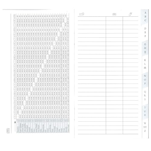 Agenda Planning Mensile "Memorello"Anno 2026 Misura 8,7X15,3 Centimetri Pvc Alfa AG176VQ (Blu) - 6
