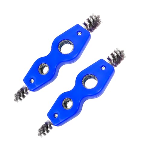 BELOMI 2PCS Car Battery Terminal Cleaning Brush, 4 in 1 Rustproof...