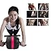 SISHUINIANHUA Fitness AB Carver Pro Roller, Ejercitador Abdominal, Freno Inteligente + Rebote automático, Silencioso, Antideslizante, Ejercite múltiples músculos, Carga máxima de 400 kg, con Cojines