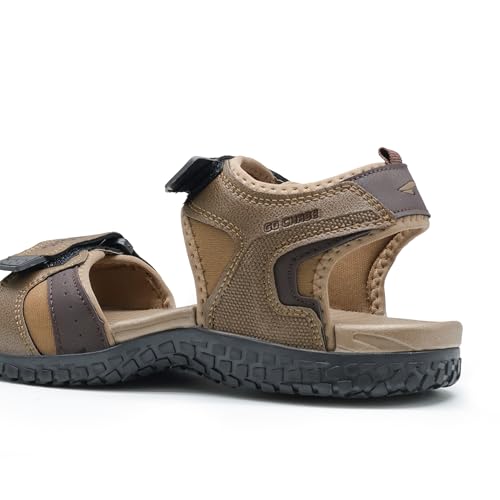 Image of ASIAN Mens VISTARA-19N Casual Sandals with adjustable velcro closure for easy wear with flexible fitting and trendy and stylish looks ideal for everyday use for mens as well as boys-VISTARA-19N$P