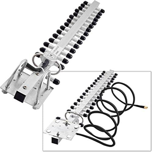 Antenne WiFi 2.4GHz RP-SMA sans fil 16-18 dBi gain élevé pour routeur et modem pack de 4