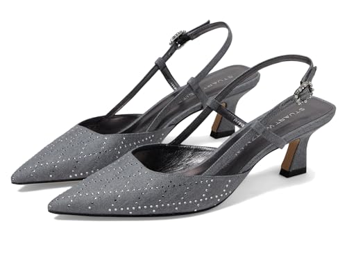 Stuart Weitzman Women's Vinnie Xtal 50 Slingback SLGBK