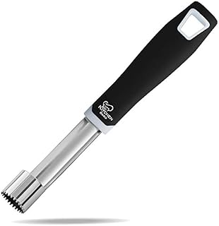 K Basix Apple Corer - Stainless Steel - Commercial Grade Metal with Soft
