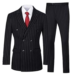 Navy Blue Pinstripe