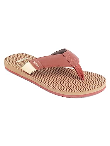 Image of CHUPPS Wave Cilantro Drift Orthopedic Slippers | Soft Footpharma Footbed | Breathable Ventilation Holes | Lightweight Flip Flops | Anti-Skid Chappals for Everyday For Mens