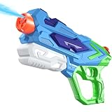 Water Gun Powerful Long Distance Kids & Adults, XXL Big Size Super Squirt Pistols Water Soaker with 1000ML Capacity & 32 ft Long Shooting Range, Perfect for Summer Pool & Beach Play