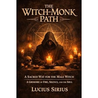 The Witch-Monk Path: A Sacred Way for the Male Witch ✦ A Grimoire of Fire, Silence, and the Soul ✦