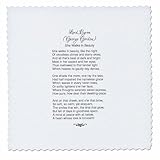 Square dimensions (in inches): 6 L x 6 W, image dimensions (in inches): 4 L x 4 W 100% poloyester; image is soft to touch. Made in USA Edges have pinking shear cut Image will not fade with washing. Image not a transfer, part of material