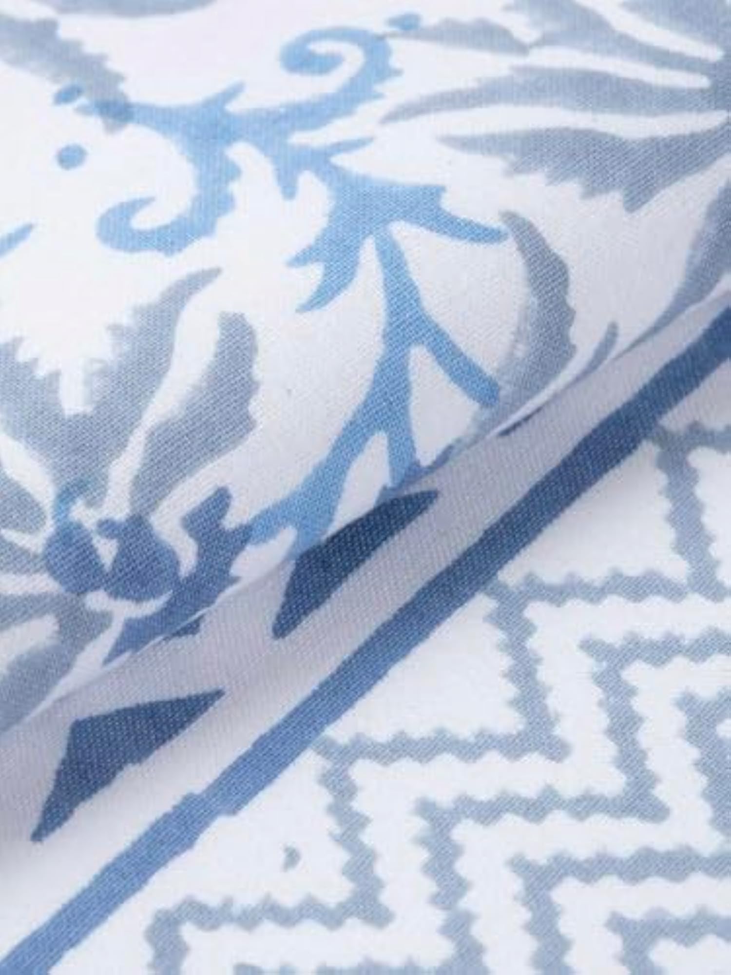 Lily Hand Block Printed Dining Table Runner, Cotton