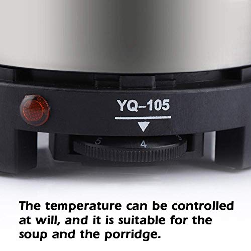 Image of WENGTY Mini Electric Hot Plate Stove Portable Single Burner Electric Heater for Tea Coffee Cooking Wax Melting Candle Making Compact Electric Stove Fast Heating Hot Plate for Home Office Travel