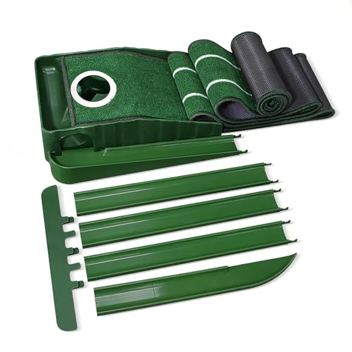 Tapis de putting vert pour entraînement de golf à la maison