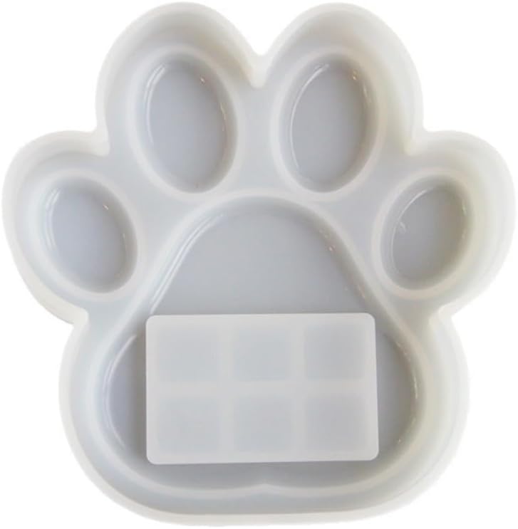 Unique Pet Pawprint Resin Mold Decorative Pet Frame Mold for Home and Pet Shops