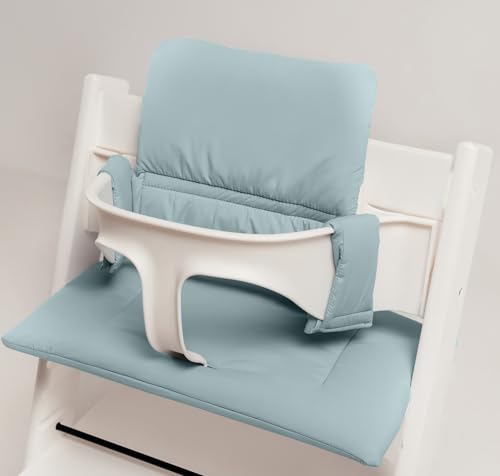 Image of Cushion Compatible with Stokke Tripp Trapp - Waterproof Soft Seat Cushion for Infants, Babies & Toddlers - High Chair Accessories, Easy to Install, Easy to Clean - Mint
