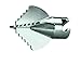 Cross-Blade Cutter, Serrated 16mm (Dia 25MM).