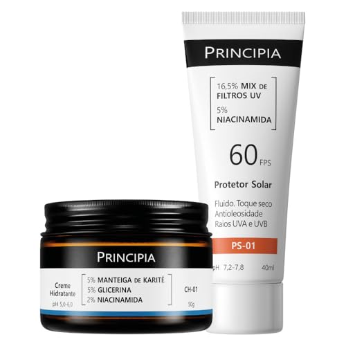 Kit Principia Hidratacao e Protecao Solar FPS 60