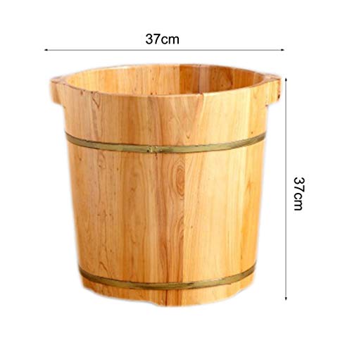 Spa de pies de madera para masaje y pedicura miniatura 2